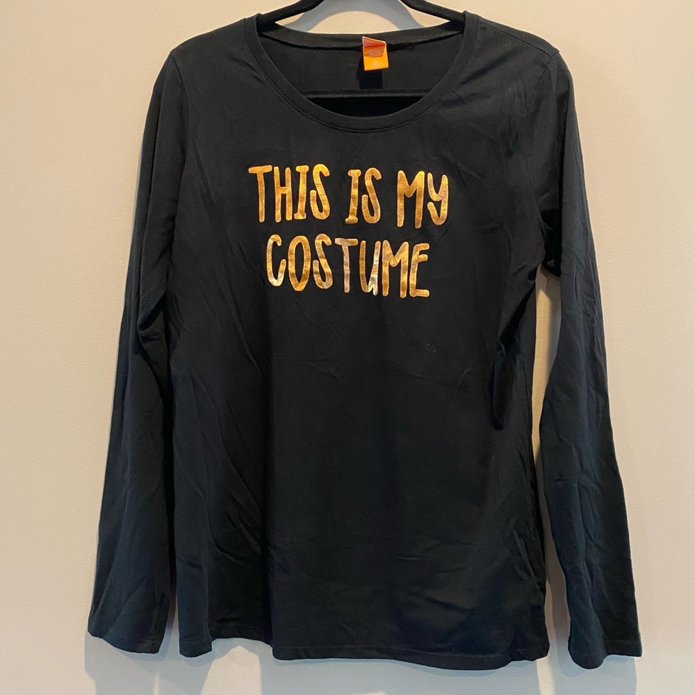Halloween tee shirt, long sleeve
